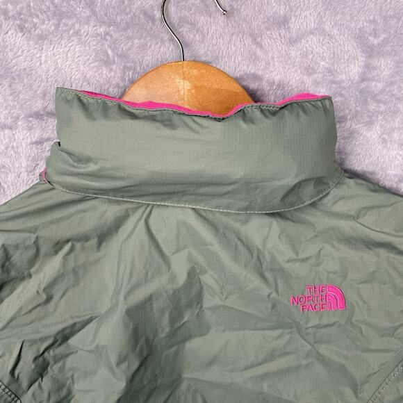 THE NORTH FACE Women’s S Resolve Parka II Jacket Packable Hood Green Gorpcore - Picture 6 of 8